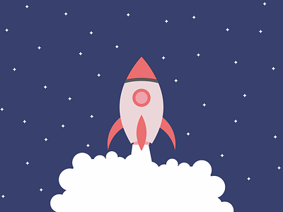 Illustration Rocket - Freebies design free free design freebies graphic design icon icon design illustration rocket vector