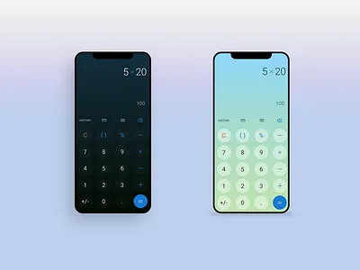 Daily UI #4 - Calculator calculator ui dailyui dark mode design figma ui