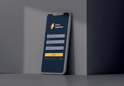 Day 001: Sign Up app ui