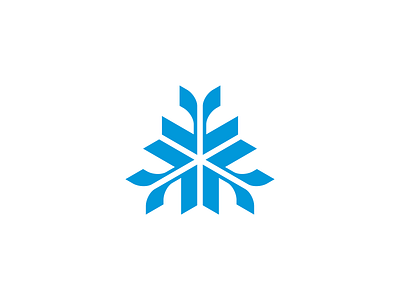 Abstract Snowflake brand brand and identity branding classic design forsale logo luxury modern snowflake vintage