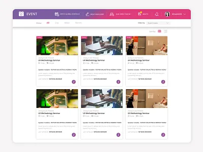 Event magagment @2x @daily ui @dashboard @design @desing @desing @ui @uidesign @uiux design @website desing @website desing event branding events