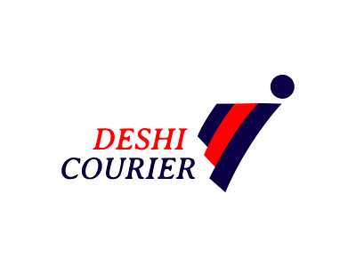 Deshi Courier graphic design logo logo design logotype