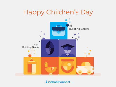 Happy Children's day 2019 2019 career childrens day childrens illustration duck graduate illustration kids illustration rugby school