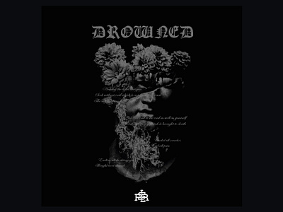 Drowned art artwork design drawing illustration merch merch design merchandise shirtdesign vector