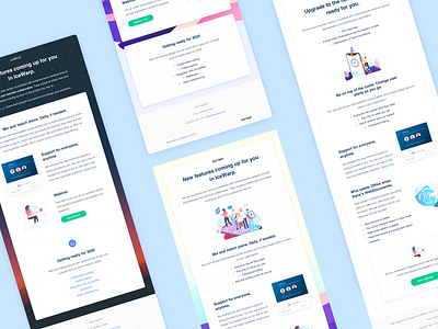 Product newsletters branding design license mailchimp mailing news newsletter sketchapp typography upgrade