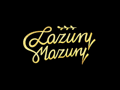 Lazury Mazury belcdesign blcstudio branding logo logodesign logotype restaurant type typography