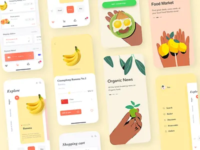 The app of eating app eat fashion food green icon illustration love lovely organic ui vector web