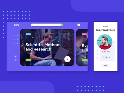 Education Landing Page design education figma landing page responsive sketch ui ux xd