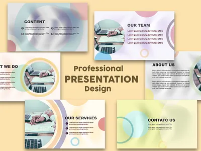 Presentation Design Template presentation design