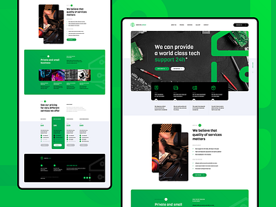 DigitalBrain ⚡️ brain branding computer digital future illustration landingpage logo onepage theme ui ux vector webdesign webdesigner website wordpress