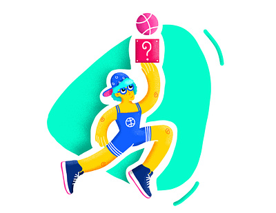 Dribbble Invitation No1 basketball dribbble illustration invite invite giveaway