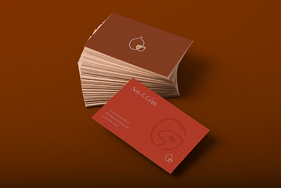 Business Card brand design brand identity branding business card design design illustration modern