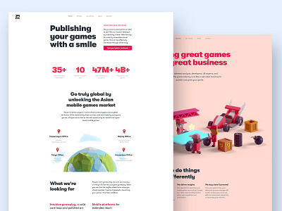 JoyPac Games Website b3d blender gaming illustration isometric render website