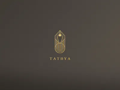 TATHYA art direction brand identity branding design graphic art hotel logo print restaurant