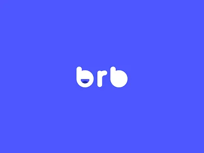 brb - Voice Messaging App brand branding brb icon icon design logo logo design product hunt snap kit snapchat