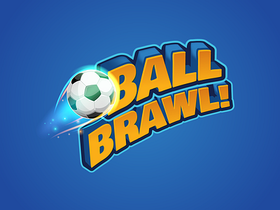 Ball Brawl Game Logo branding game icon illustration logo