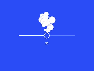 Smoke Slider animation codepen css form input intensivity interface js micro interaction motion range slider smoke ui ux