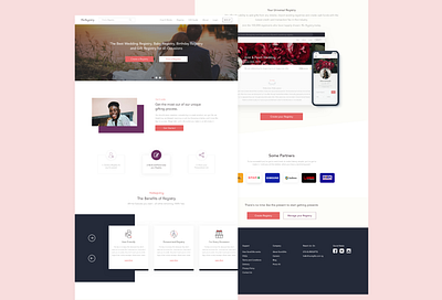 Event Registry design ui ux web website