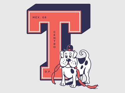 Tony Delfino t-shirt apparel illustration print typography