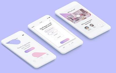 Misfit app app branding design illustration logo minimal mobile mobile design ui ux