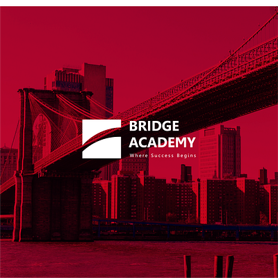 Bridge Academy academy azerbaijan baku branding bridge design education icon logo typography vector