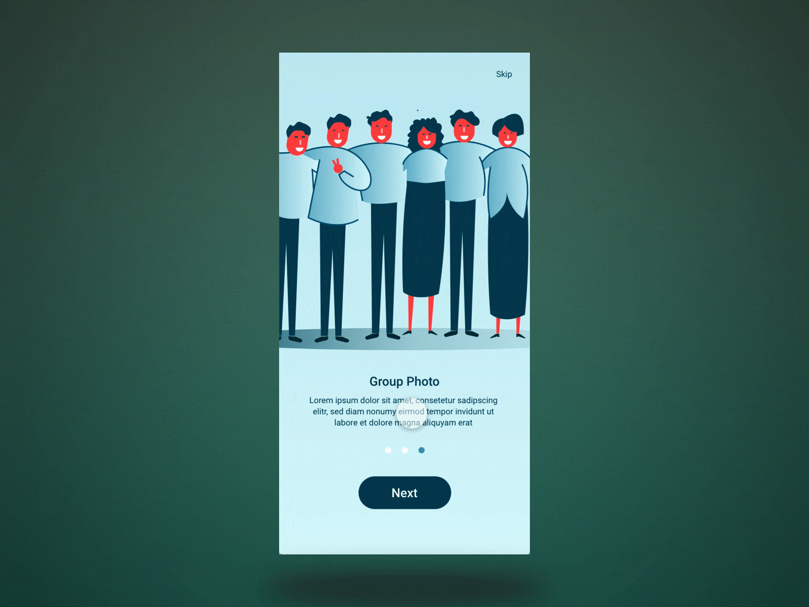 Onboarding UI screen adobe illustrator adobexd designteam designthursday illustration nmwdesigns onboarding screen onboarding ui ui uianimation