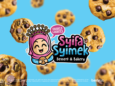 Syifa Syimek Logo Design adobe badge brand cartoon character design emblem esport graphicdesign illustration illustrator kids logo logodesign mascot muslim princess