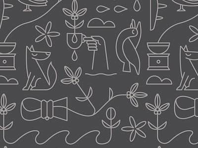FOUNDATION COFFEE ROASTERS art artist branding coffee design drawing graphic design identity illustration illustrator surf