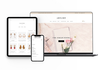 Magazin online inchiriere bijuterii branding developement ux web design woocomerce wordpress
