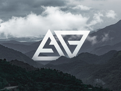 SB Monogram Logo adobe aftereffects adobe illustrator adobe photoshop fog hills logo vagamon