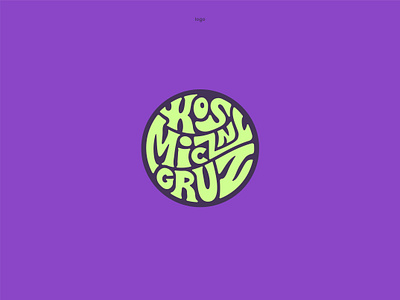 Kosmiczny Gruz logo 60s design graphicdesign logo logodesign music psychedelic sick space universe vector