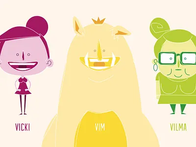 Character Design for a Pitch character character design design flat illustration illustrator vector