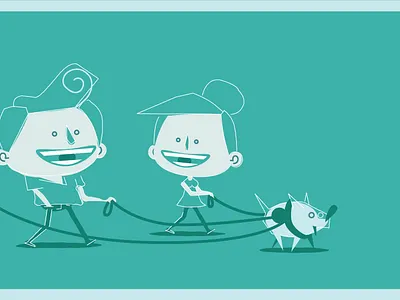 Character Design & Styleframe for a Pitch character character design design flat illustration illustrator vector