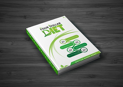 4$ Diet Logo Book Cover book cover bookcoverdesign branding creative design design ebook cover ebook design graphicdesign illustration illustrator logos logotype