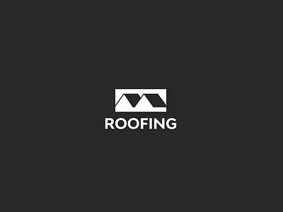 Roofing Logo branding building graphic design home logo logo logo design roofing logo