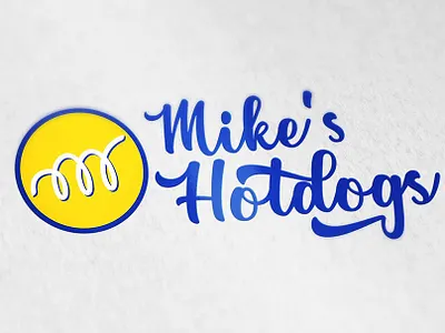 Mike's Hotdogs Logo Design abhirp abhirp branding canteen design emblem food food app food logo design graphic hotdogs icon illustration logo logo design sign symbol typography vector vector art