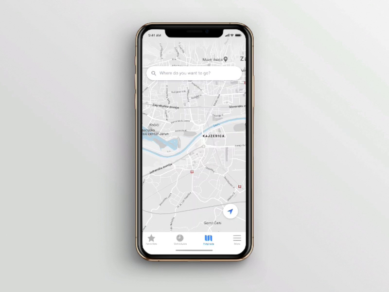 Example of UX Playground #1 | Progressive disclosure search