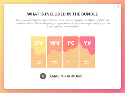 Calendar Views Bundle banner bundle calendar eventon events