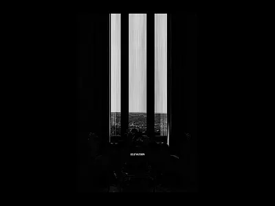 ELEVATION x LACHUTE abstract album album art album artwork album cover album cover design art art direction artwork black black and white design gradiant lachute light photoshop white