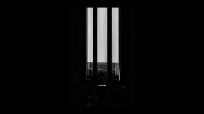 ELEVATION x LACHUTE abstract album album art album artwork album cover album cover design art art direction artwork black black and white design gradiant lachute light photoshop white