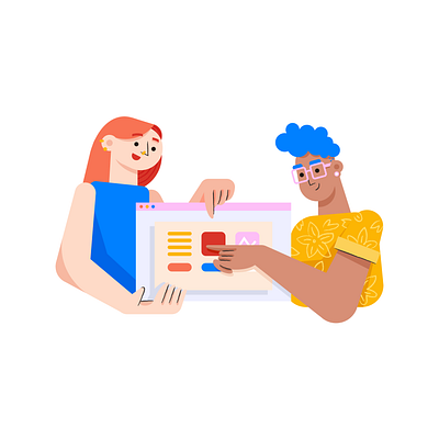 Website flat illustration illustration illustrator vector website