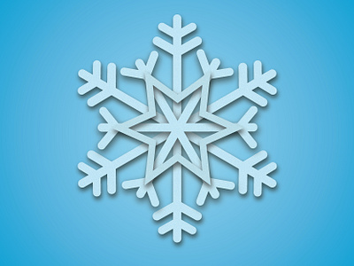 Snowflake 2d art design flat graphic design icon illustration illustrator snowflake vector vector art