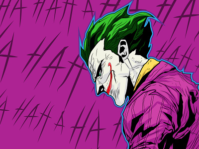 joker flat illustration flatdesign illustration illustrator joker movie vector illustration vectorart vectors