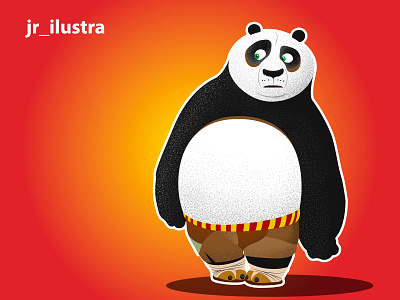 kunfu panda 2 adobe illustrator designer flat flat illustration flatdesign graphicdesign illustration kungfupanda vector art vector illustration vectorart