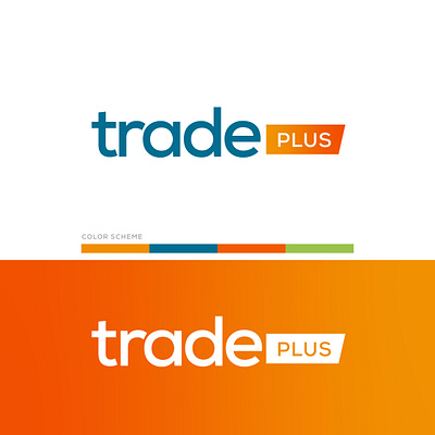 Tradeplus branding logo product design typography