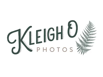 Kleigh O Photos // Rebranding Project branding design hand lettering icon illustration lettering logo minimal typography vector
