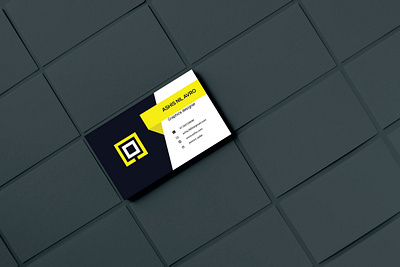 Business card design illustration