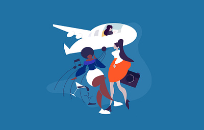 flight design flat flight illustration illustrator lifestyle minimal ui ux web website