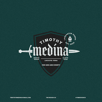 Personal Logo Design | Freelance Designer / Illustrator art brand branding branding design design emblem icon illustration logo logo design logo designer typography vector