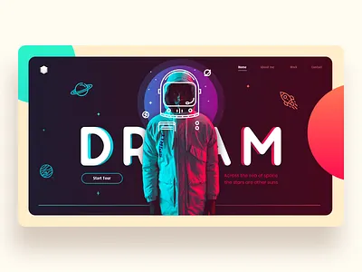 Spacepro app design art astronaut color design draw dream exploration icon illustration image ios minimal sketch space ui ux vector web website